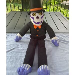 Vintage 1995 Stuffins Voodoo Skeleton Plush
